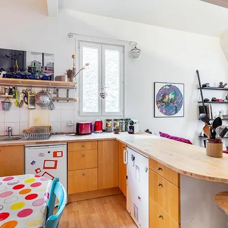 Guestready - Loft élégant Pour Deux Avec Bureau Parigi